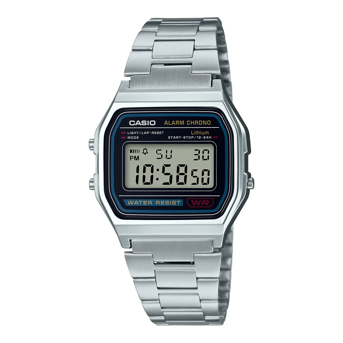 Casio Vintage A158, referência A158WA-1DF-SC