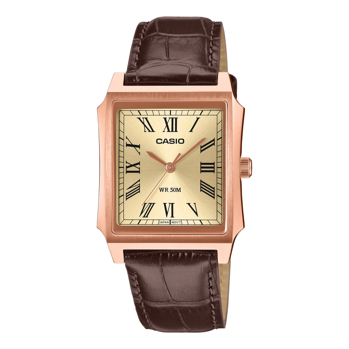 Casio Analógico MTP-B190, referência MTP-B190RGL-9B