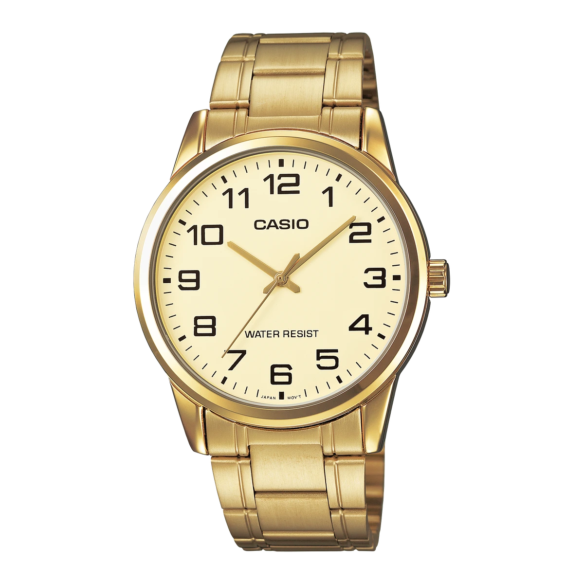 Casio Analógico MTP-V001, referência MTP-V001G-9B